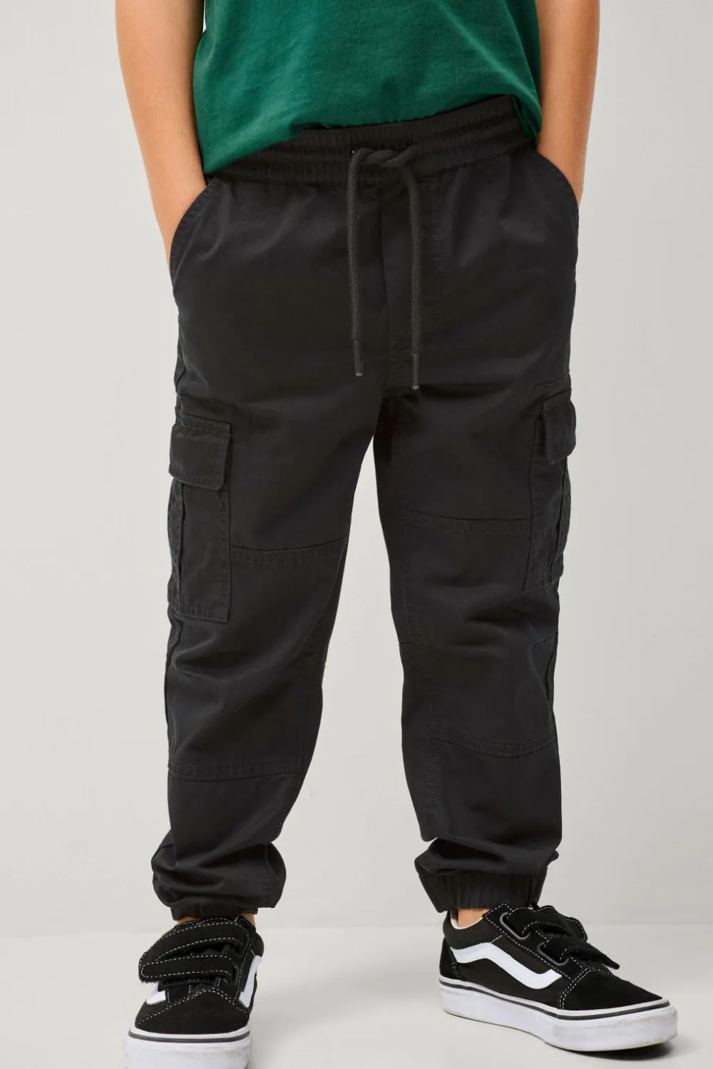Ellos Collection Cargobukser James Sort Outlet