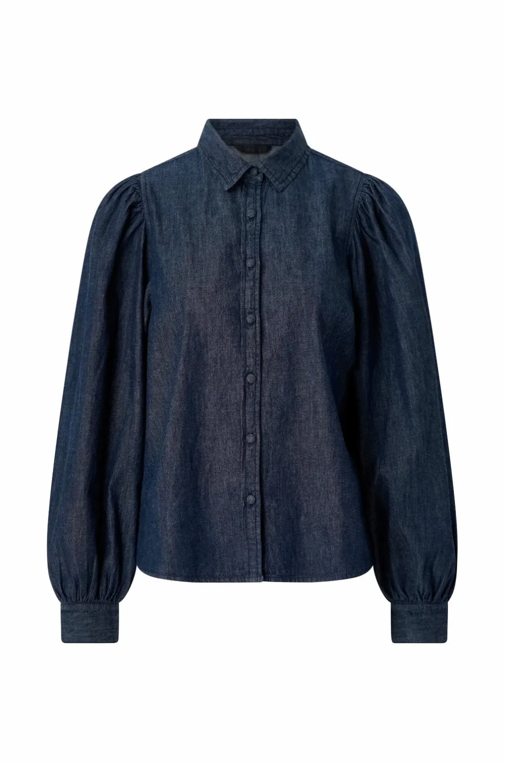 Ellos Skjorter & Bluser>Collection Cowboyskjorte Mørkeblå