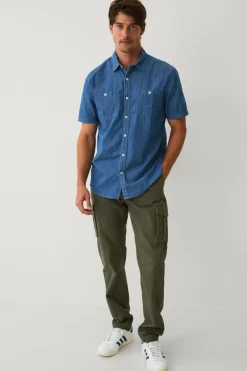Ellos Collection Cowboyskjorte Walter Lyseblå denim Hot