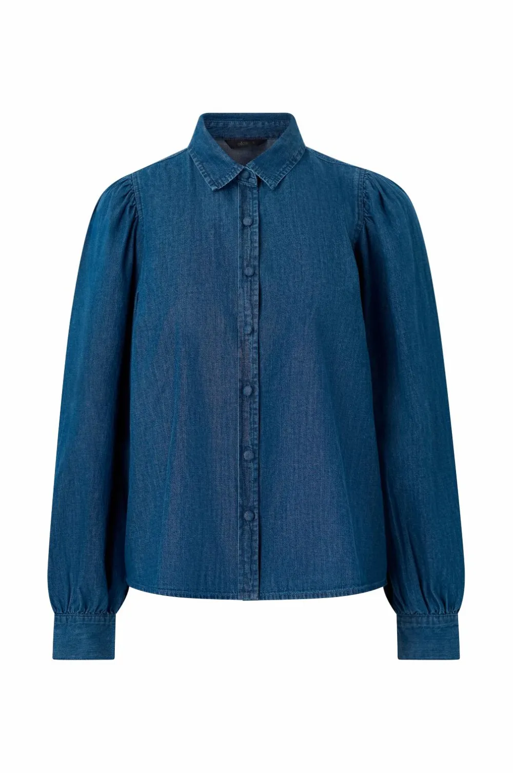 Ellos Skjorter & Bluser>Collection Cowboyskjorte Mellemblå