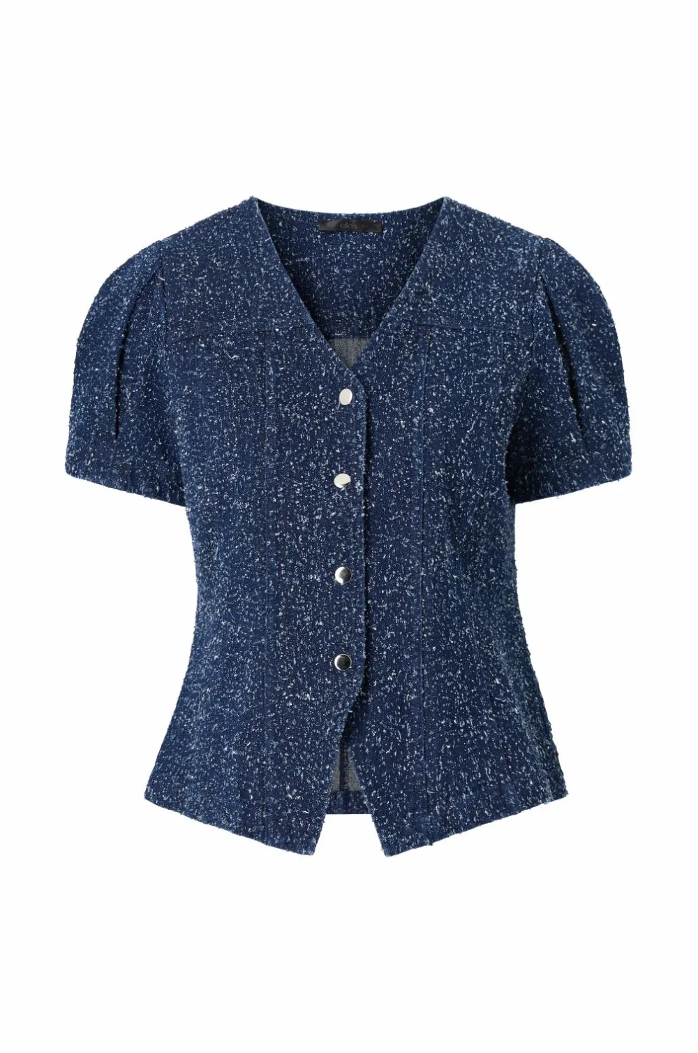Ellos Skjorter & Bluser>Collection Denimbluse Mørkeblå