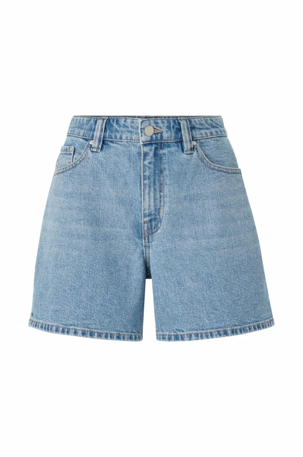 Ellos Shorts>Collection Denimshorts Petra Mom Denim blå