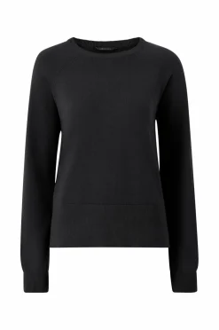 Ellos Collection Fintstrikket Pullover Sort Sale