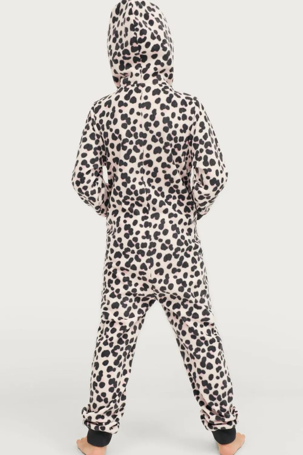 Ellos Nattøj & Homewear>Collection Fleeceoverall Gwen Leopard printet