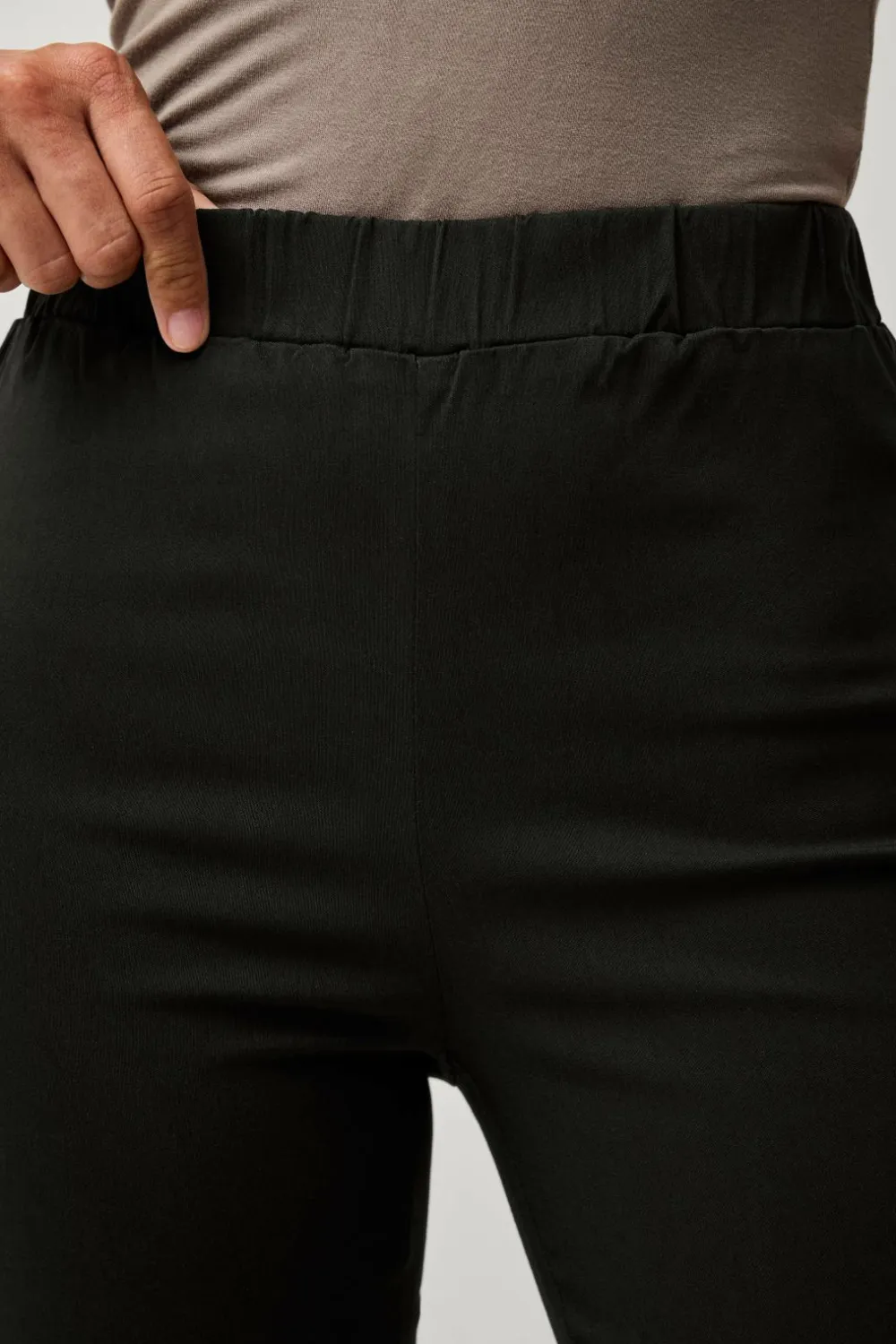 Ellos Bukser>Collection Flexy Slim fit treggings i superstretch Sort
