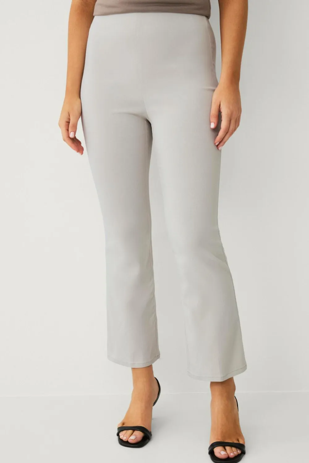 Ellos Bukser>Collection Flexy Cropped treggings i superstretch Creme