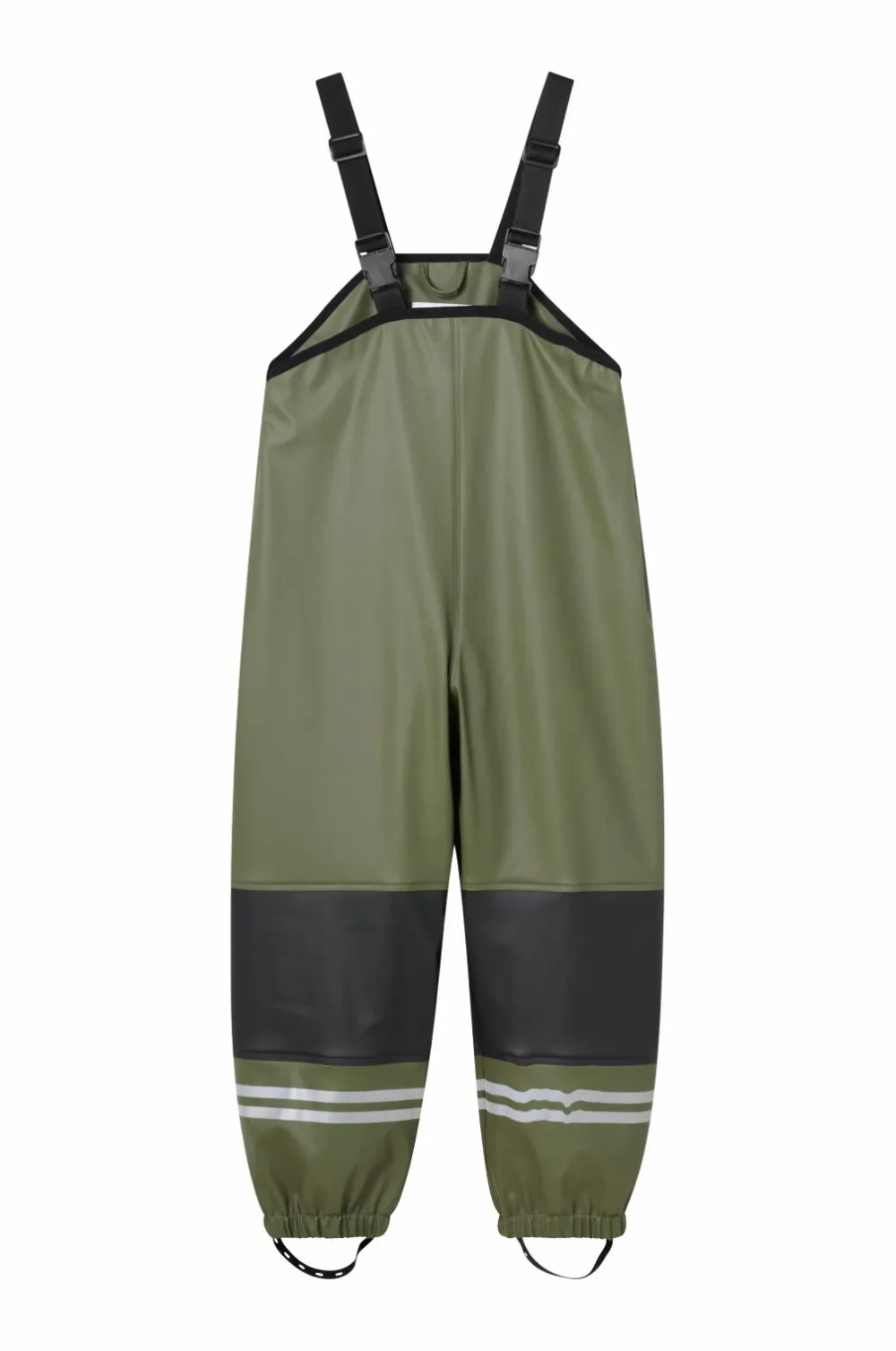 Ellos Collection Fleeceforet regnfrakke Grøn dino mønstret Discount