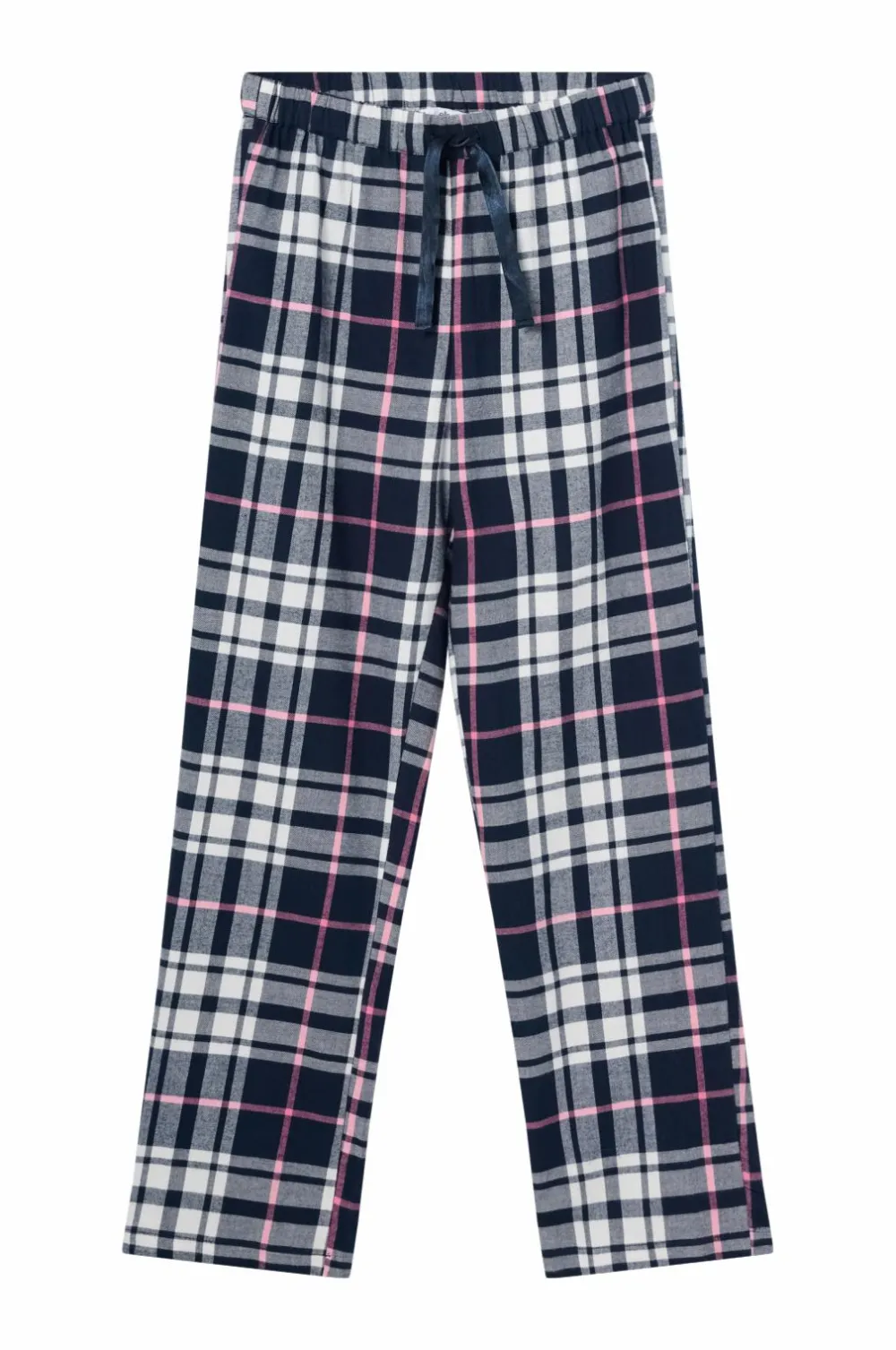 Ellos Collection Flonelpyjamas 2 dele blå