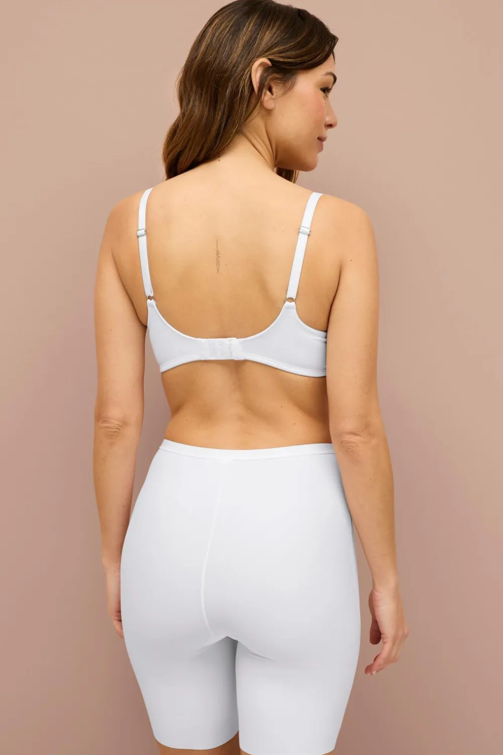 Ellos Shaping|Trusser>Collection Formende shorts - let støtte Hvid