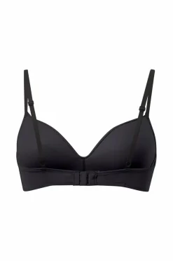 Ellos Collection Foret blød BH med blondedetaljer Sort Hot