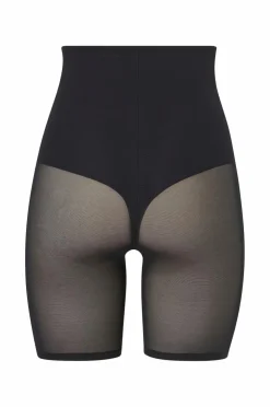 Ellos Collection Formende shorts med høj talje - fast støtte Sort Discount
