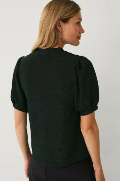 Ellos Collection Glitrende top Grøn