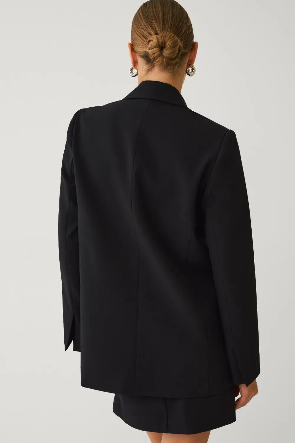 Ellos Blazere & Veste>Collection Habitjakke med rhinstene Sort