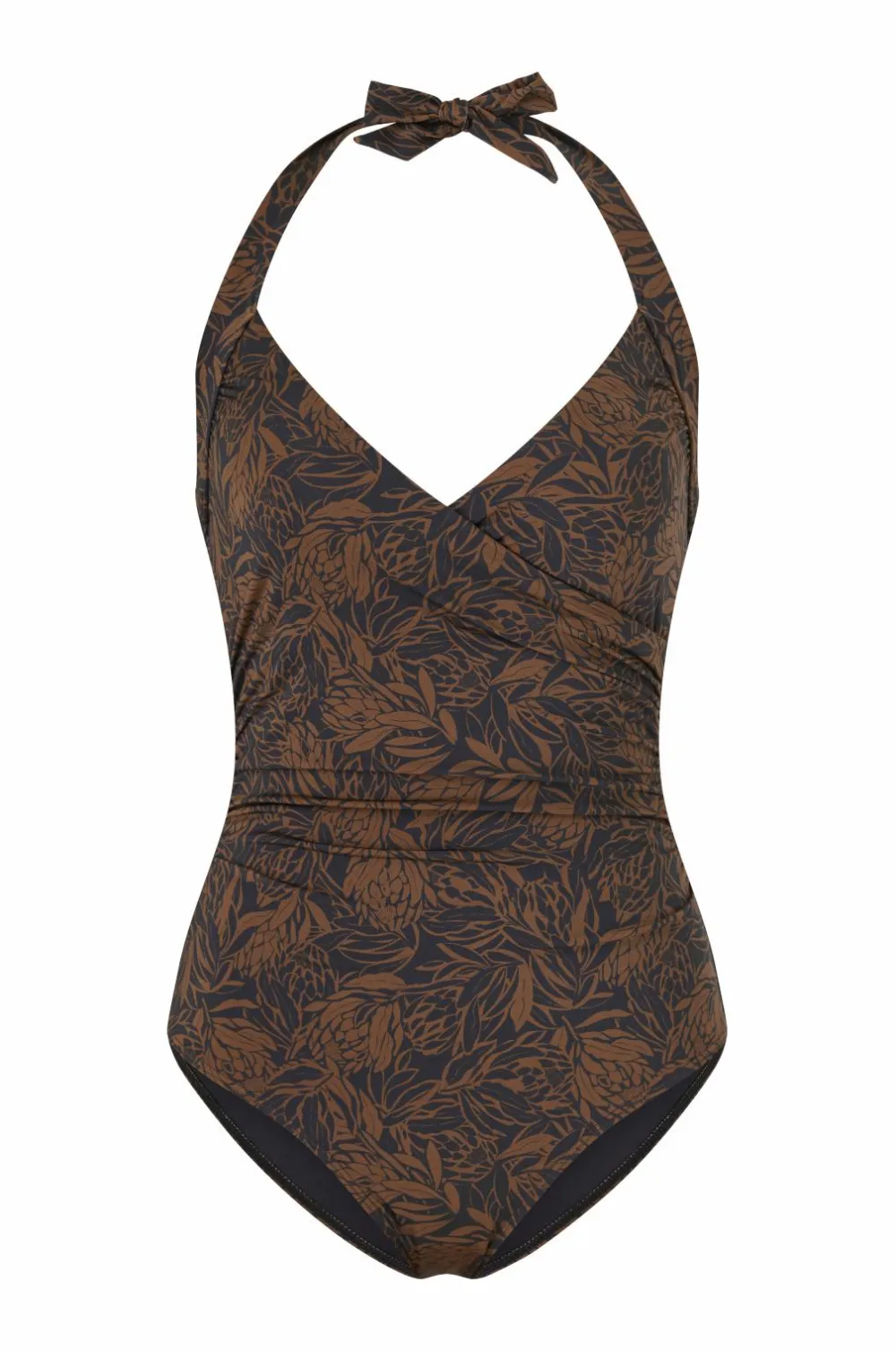 Ellos Collection Halterneck-badedragt Mønstret Discount