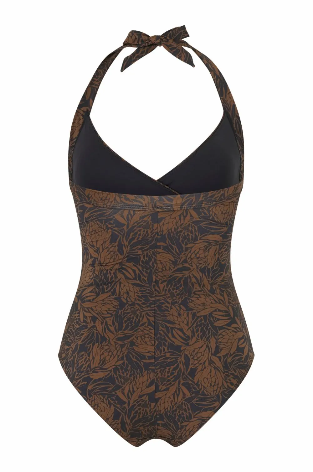 Ellos Collection Halterneck-badedragt Mønstret Discount