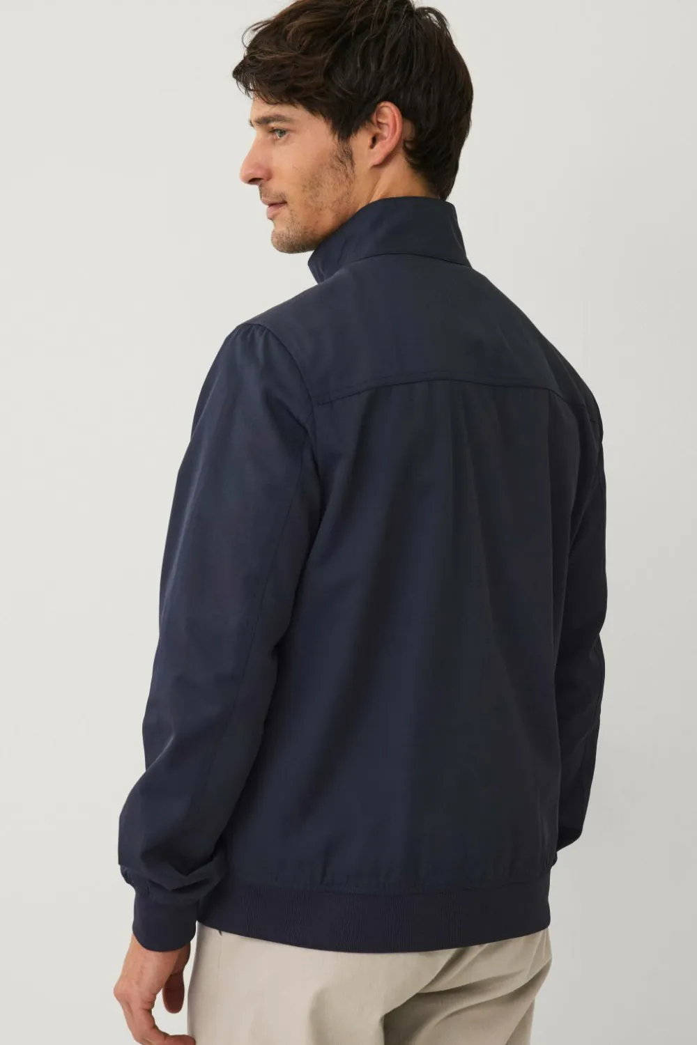 Ellos Jakker & Frakker>Collection Harrington jakke Tom Marineblå