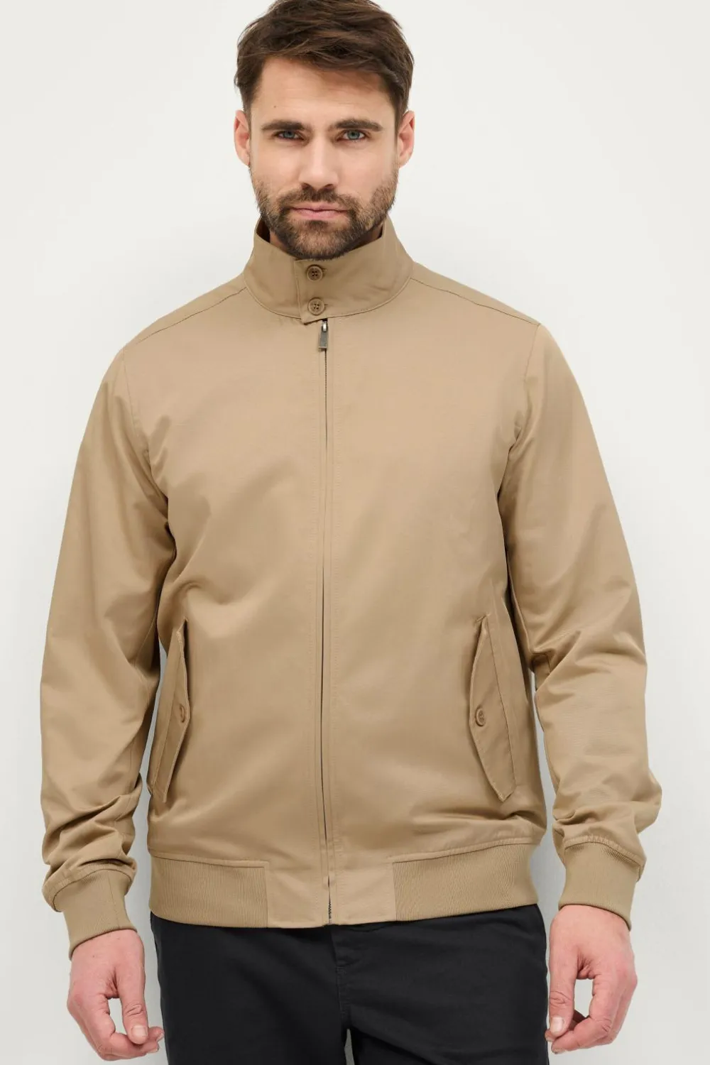 Ellos Jakker & Frakker>Collection Harrington jakke Tom Beige