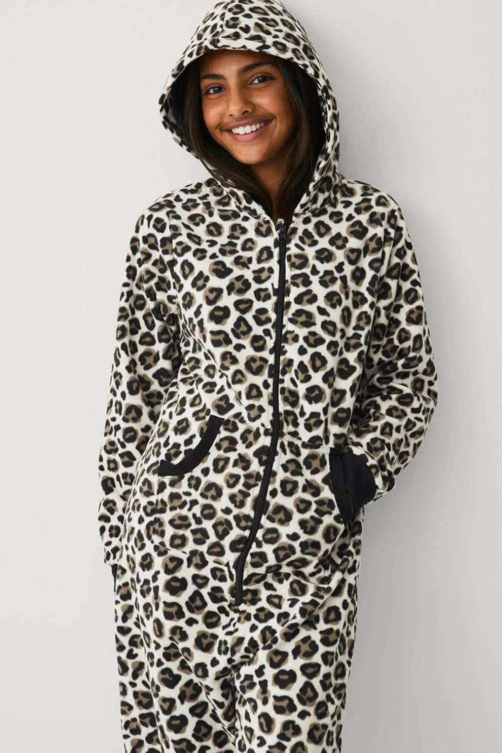 Ellos Collection Heldragt Hana Leopardmønstret Clearance