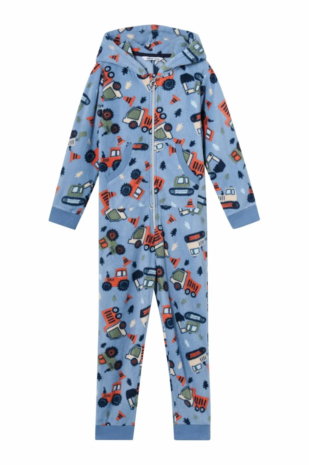 Ellos Collection Heldragt i fleece blå Sale