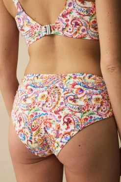 Ellos Collection Hipster Bikini Pink Paisley Outlet