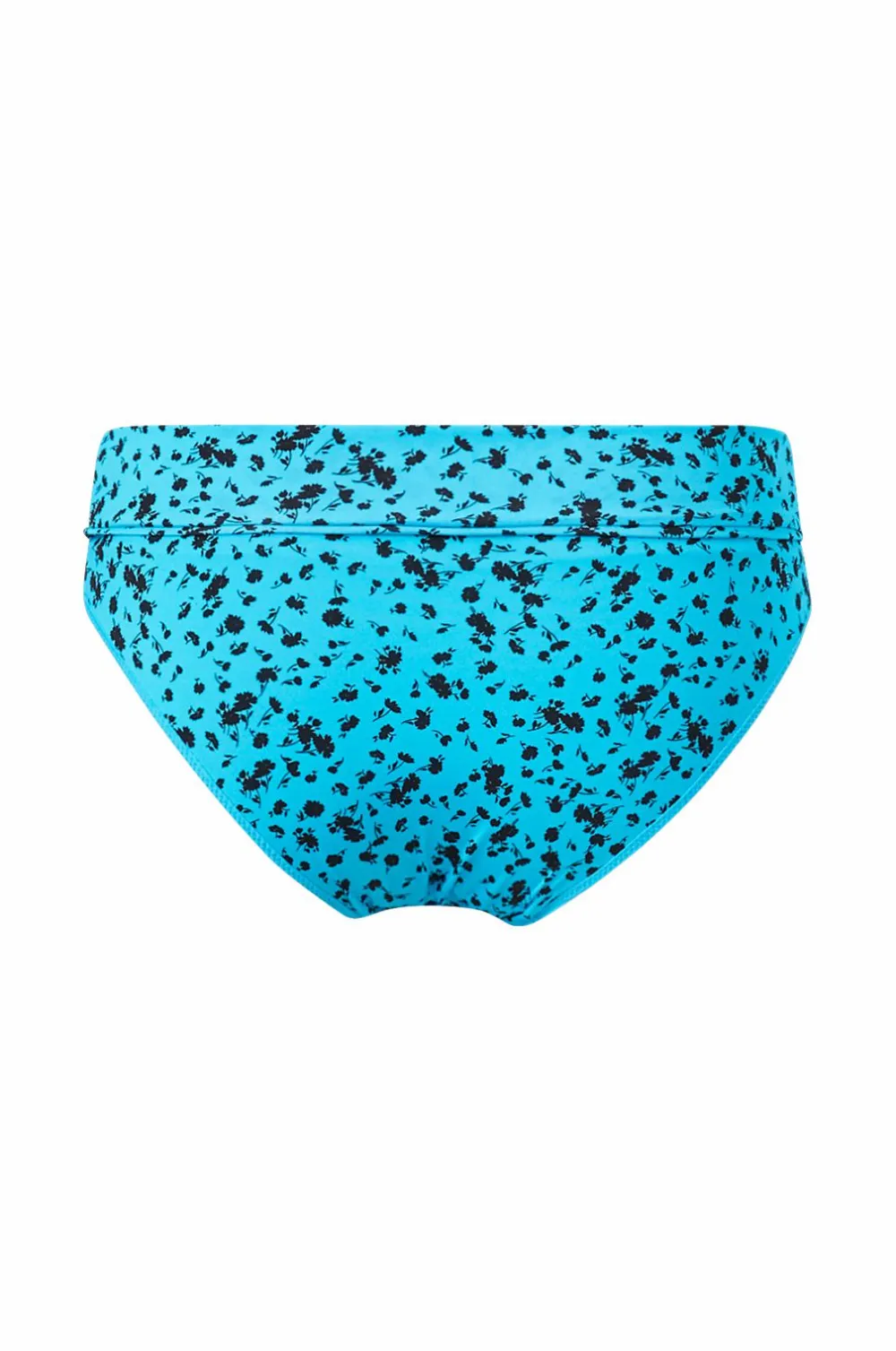 Ellos Collection Høj, helt foret bikinitrusse Turkisblomstret Clearance