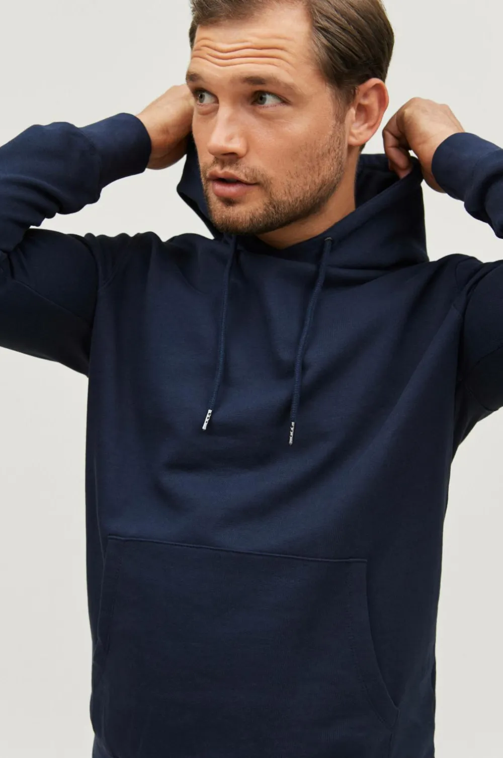 Ellos Basistøj|Sweatshirts & Hoodies>Collection Hoodie Drew Marineblå