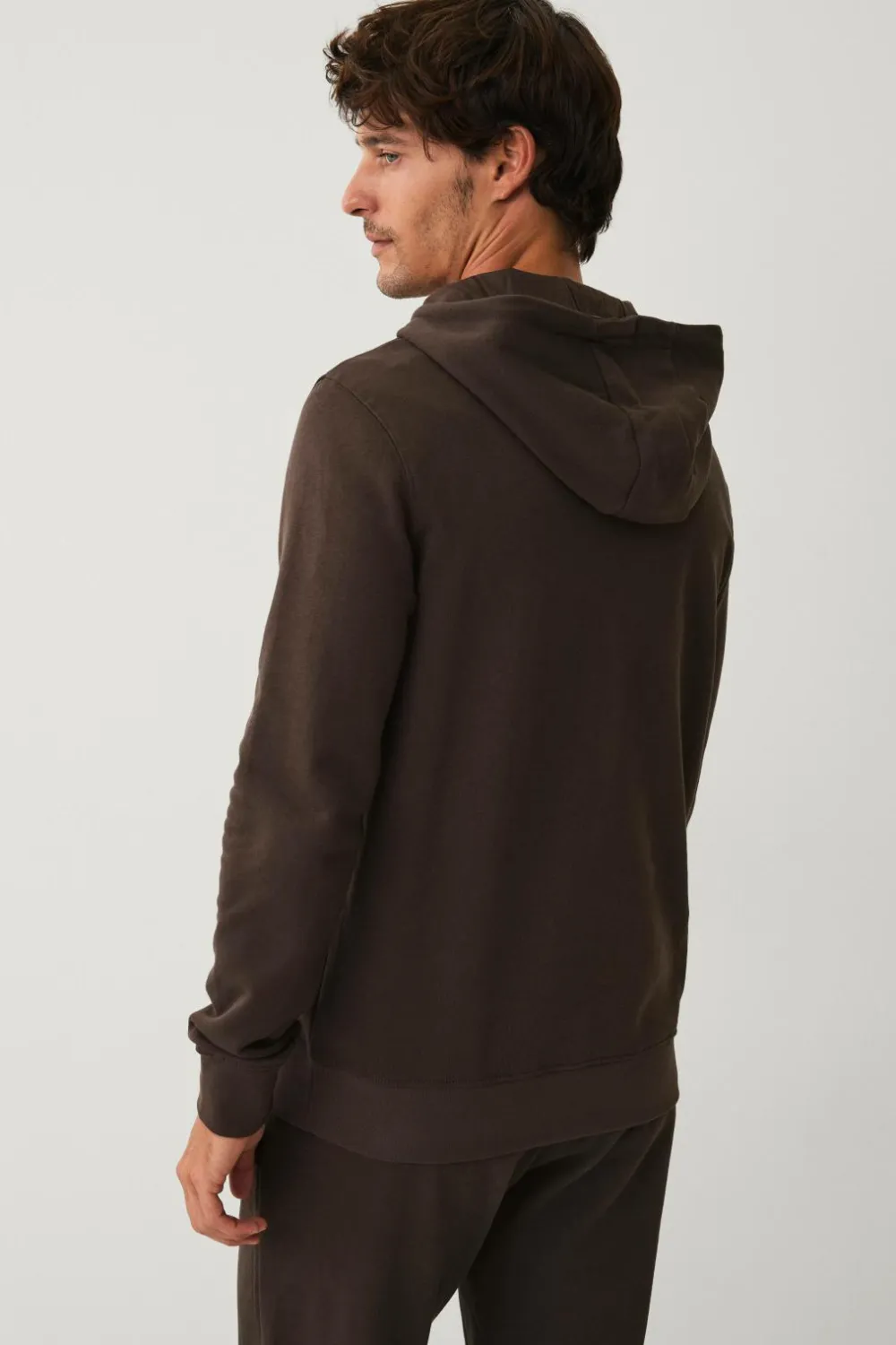 Ellos Basistøj|Sweatshirts & Hoodies>Collection Hoodie Drew Mørkebrun