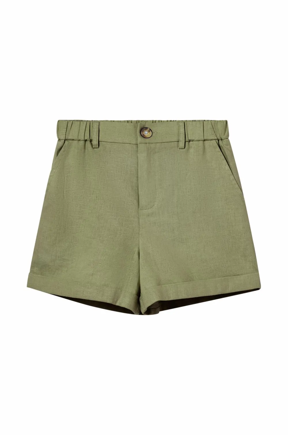Ellos Shorts>Collection Hørshorts Martin Mini Grøn