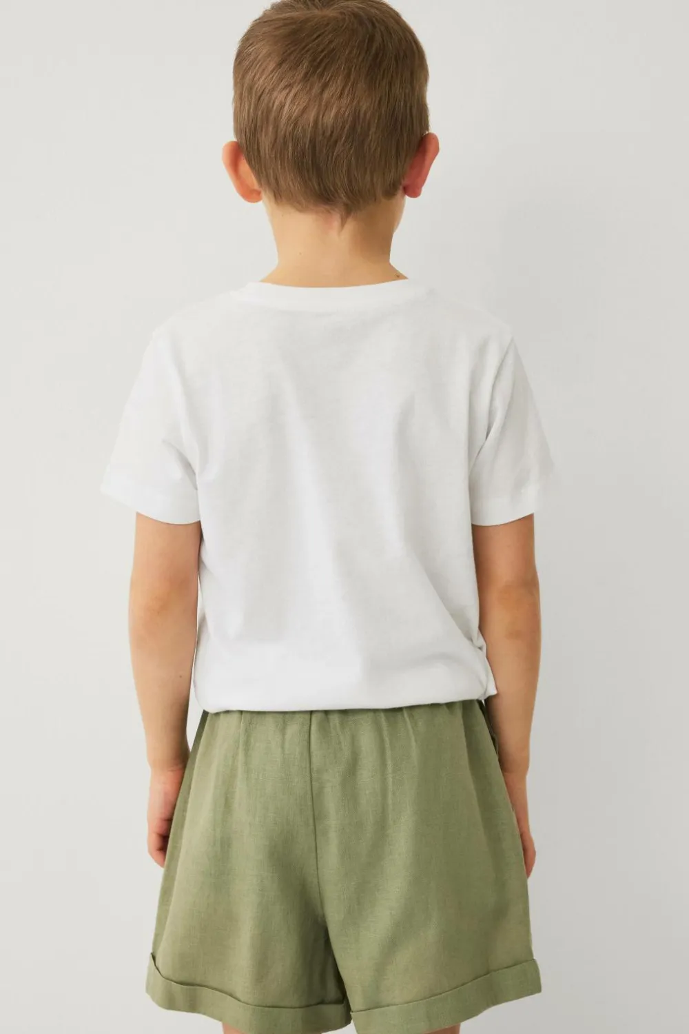 Ellos Shorts>Collection Hørshorts Martin Mini Grøn