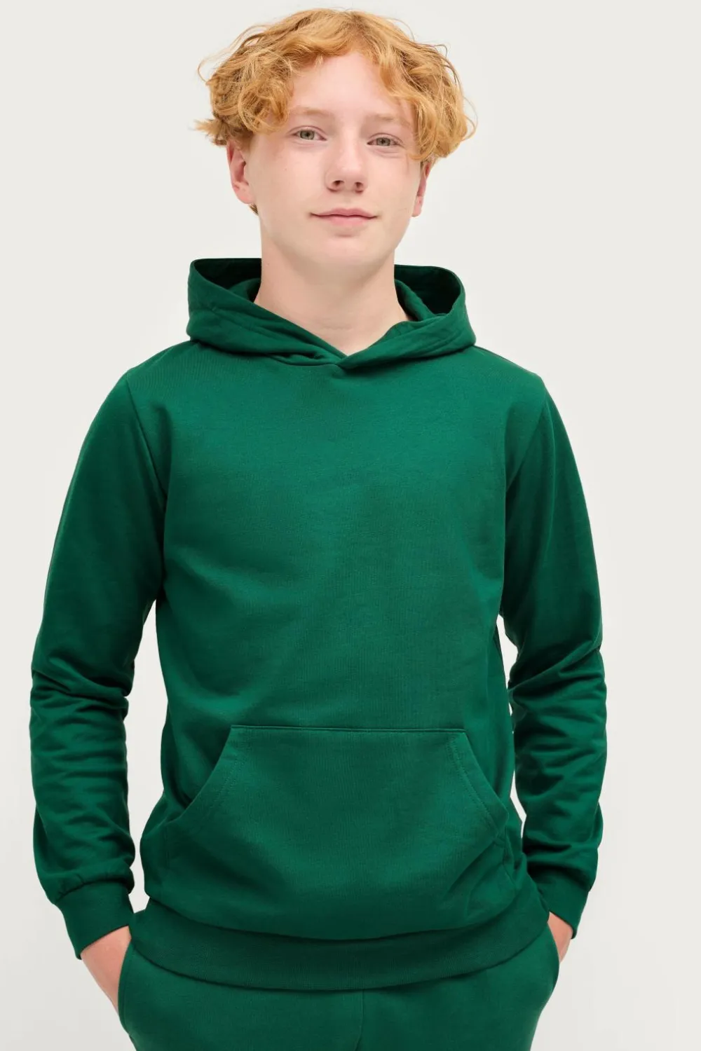 Ellos Collection Hættetrøje Basic Buket grøn Best