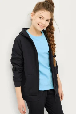 Ellos Collection Hættetrøje Basic Sweatshirt Sort Outlet