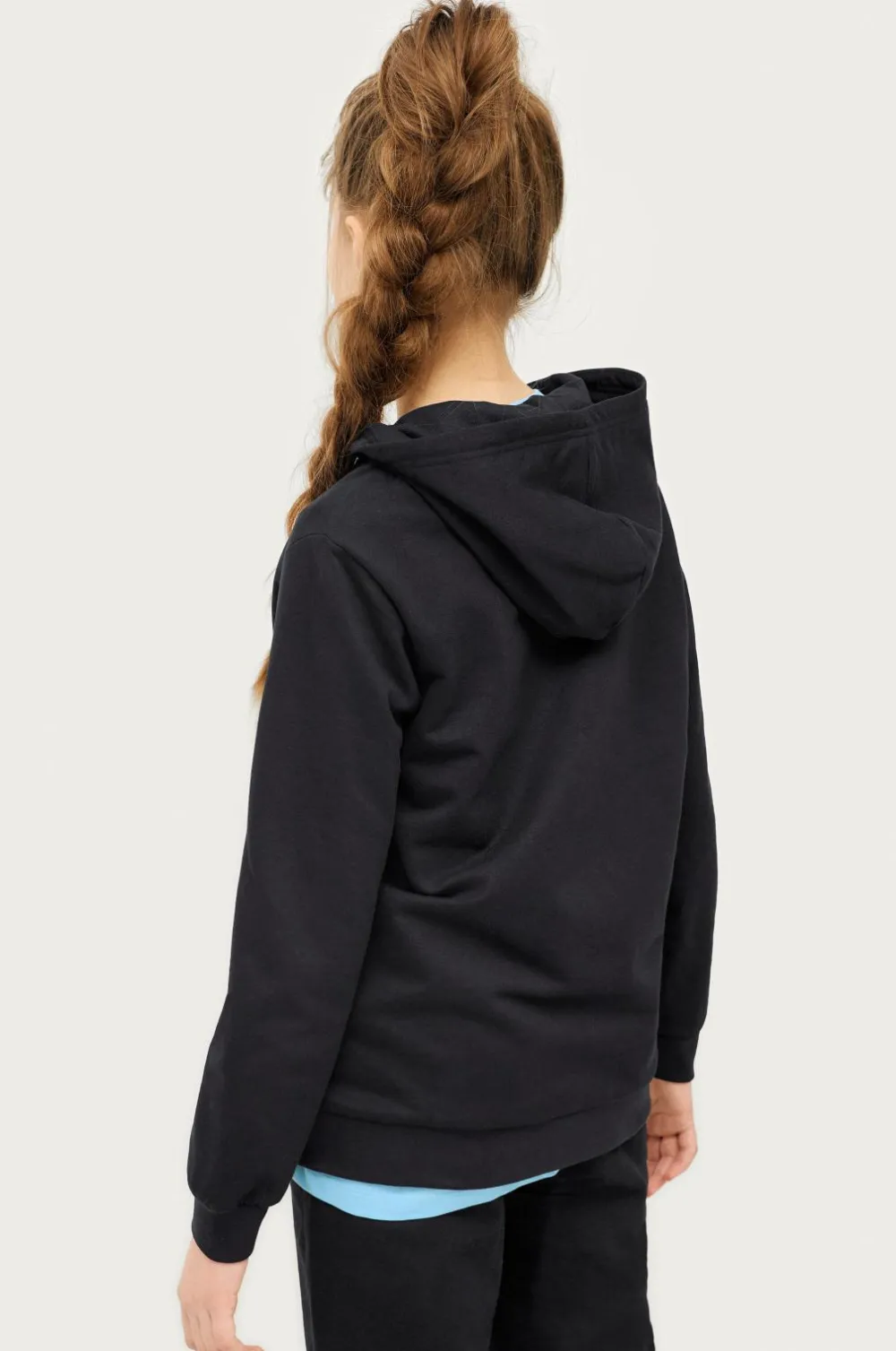 Ellos Collection Hættetrøje Basic Sweatshirt Sort Outlet