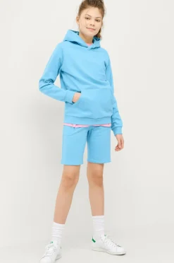 Ellos Basistøj>Collection Hættetrøje Basic Blå