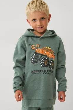 Ellos Sweatshirts & Hoodies>Collection Hættetrøje Maddox Grøn