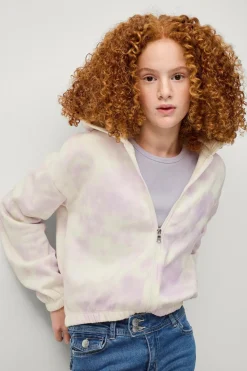 Ellos Sweatshirts & Hoodies>Collection Hættetrøje Cleo B Girl Batikmønstret