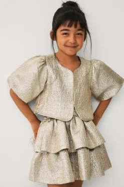 Ellos Collection Indendørsjakke Anna Mini Guld Outlet