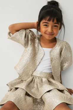 Ellos Collection Indendørsjakke Anna Mini Guld Outlet
