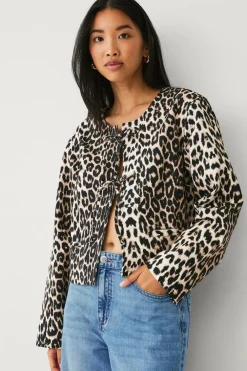 Ellos Collection Jakke med leopardprint Leo aop Hot