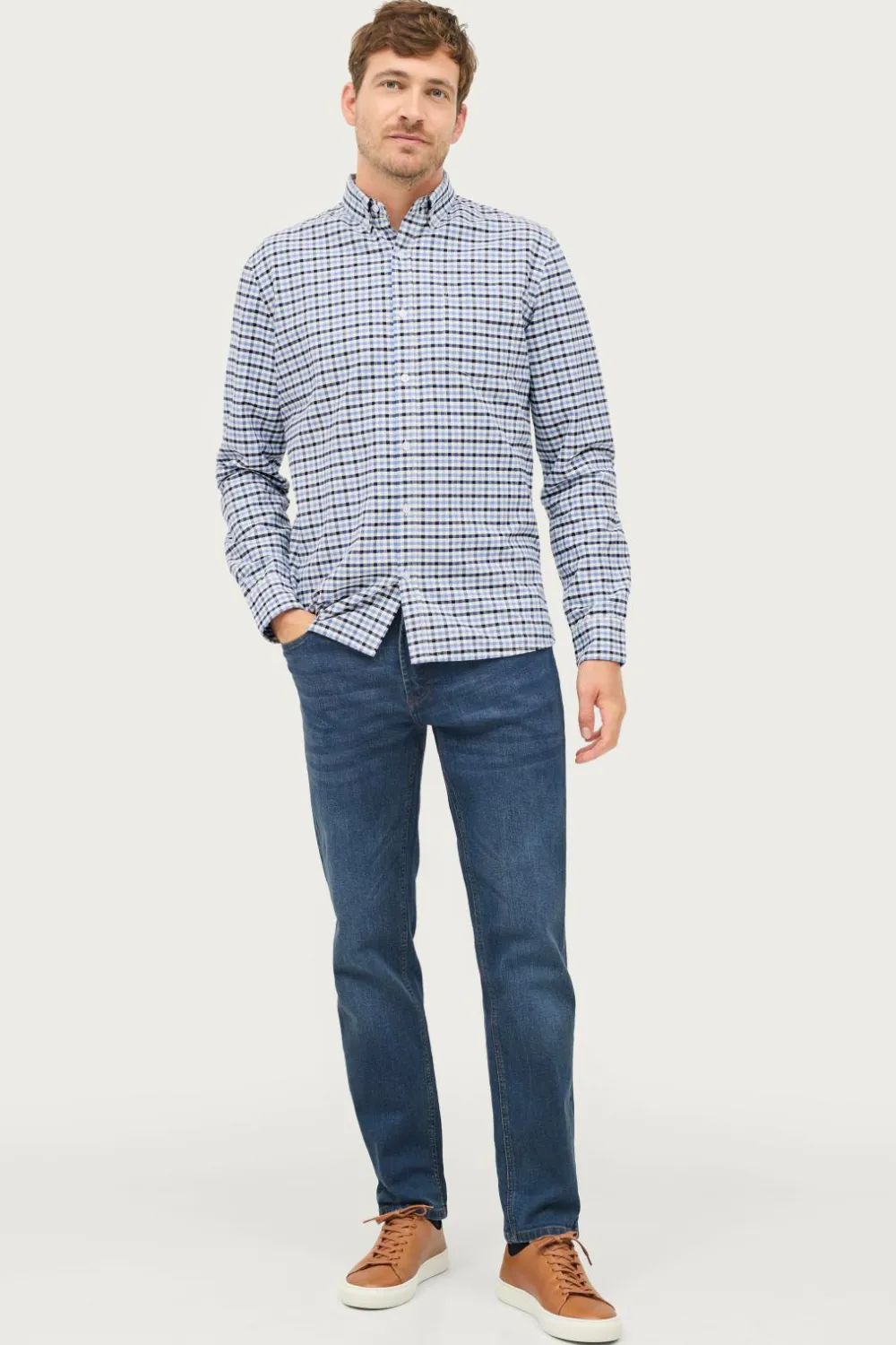 Ellos Collection Jeans Warrick Blå Outlet