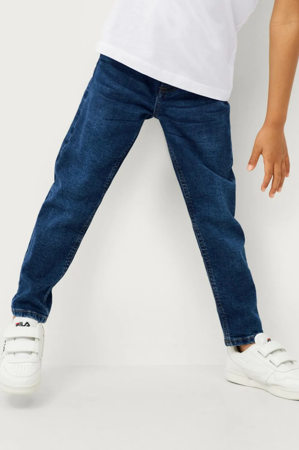 Ellos Jeans>Collection Jeans Ellen Slim Denim mørkeblå