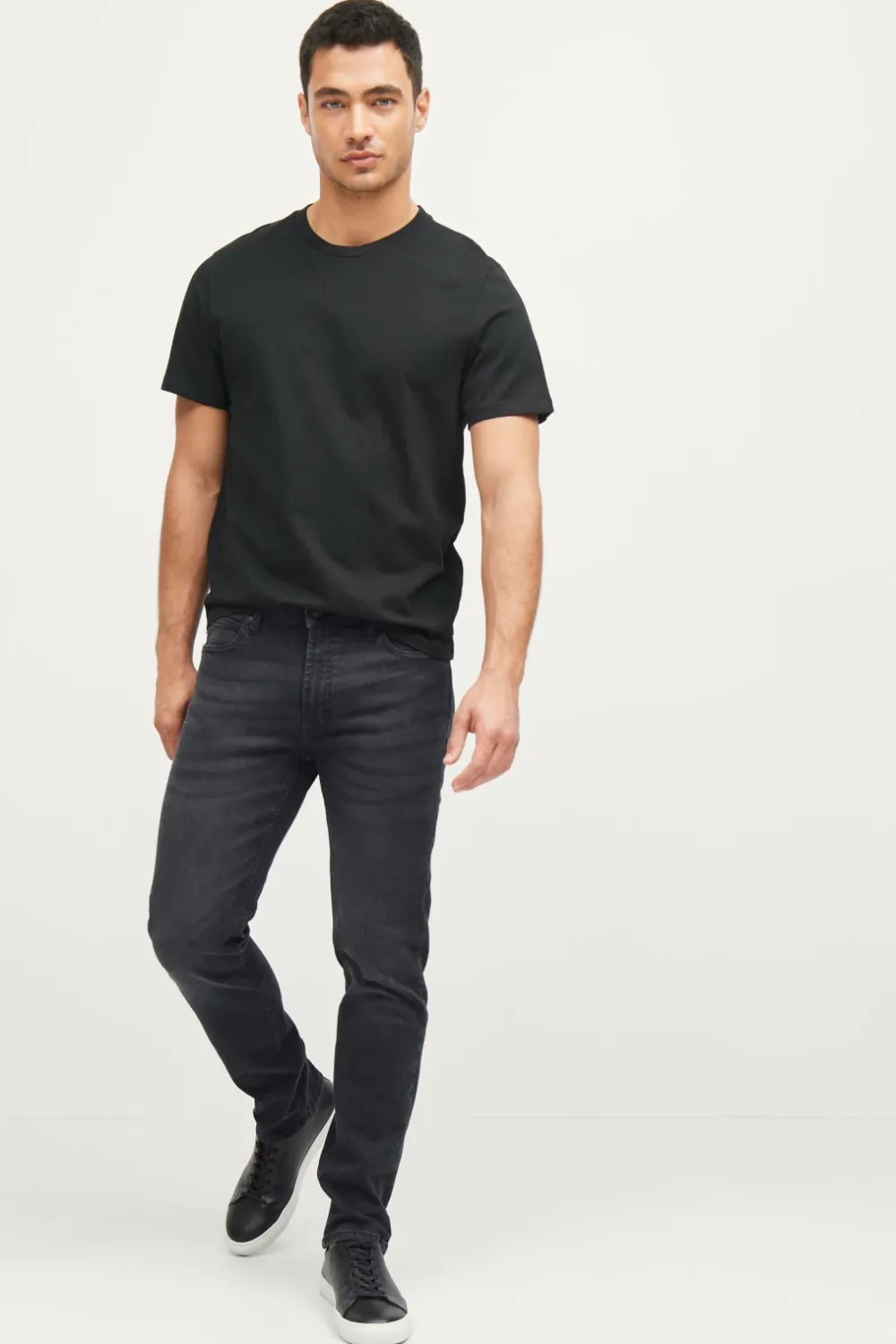 Ellos Jeans>Collection Jeans Warrick Gråsort