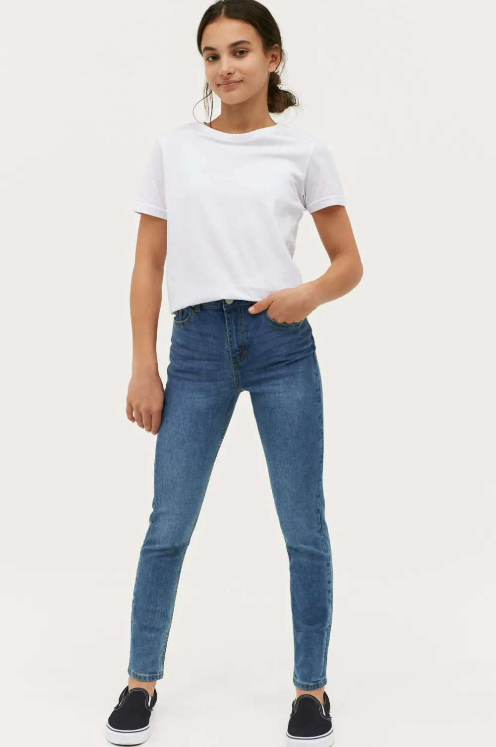 Ellos Jeans>Collection Jeans Jeans Andrea Slim B Girl Denim blå