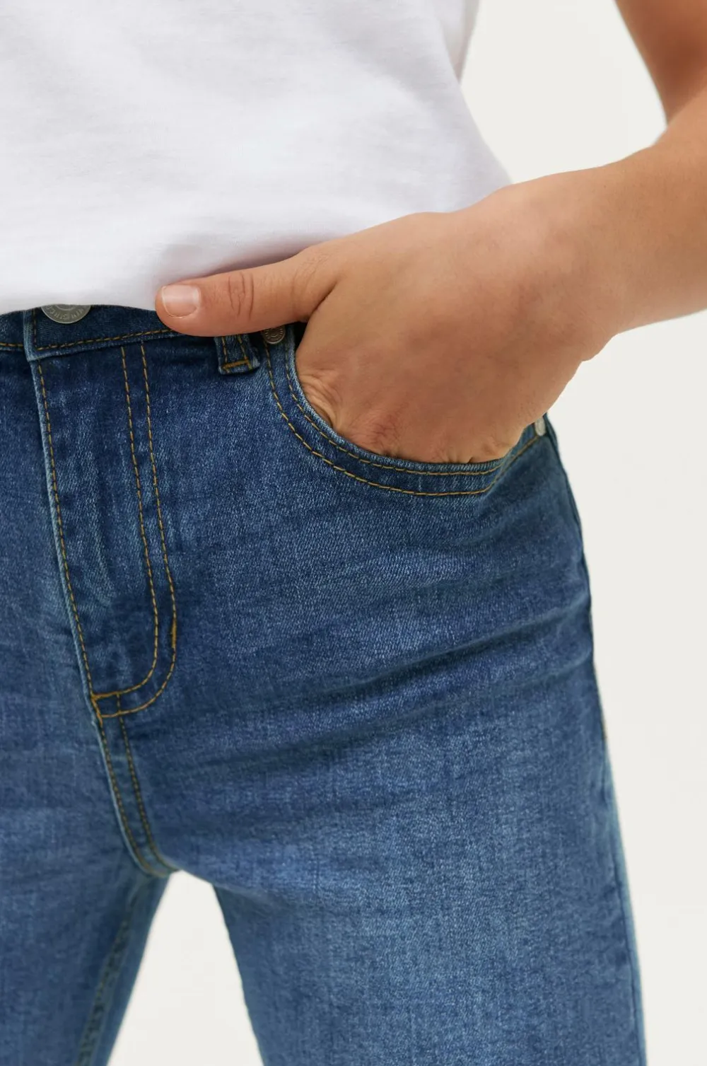 Ellos Jeans>Collection Jeans Jeans Andrea Slim B Girl Denim blå