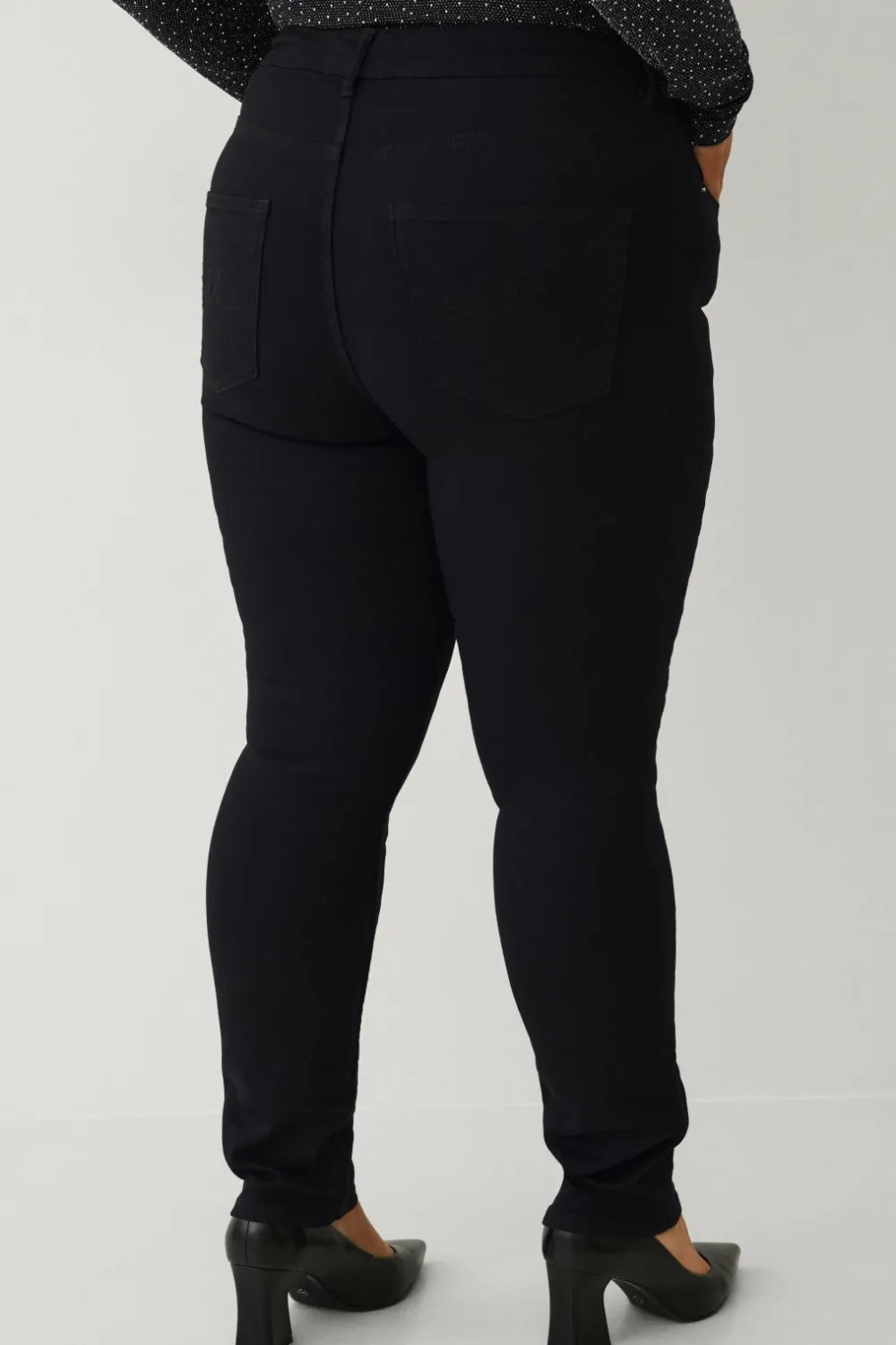 Ellos Collection Jeans sort Discount