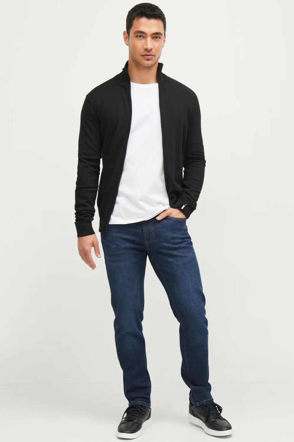 Ellos Collection Jeans Warrick Blue/misty grey Discount