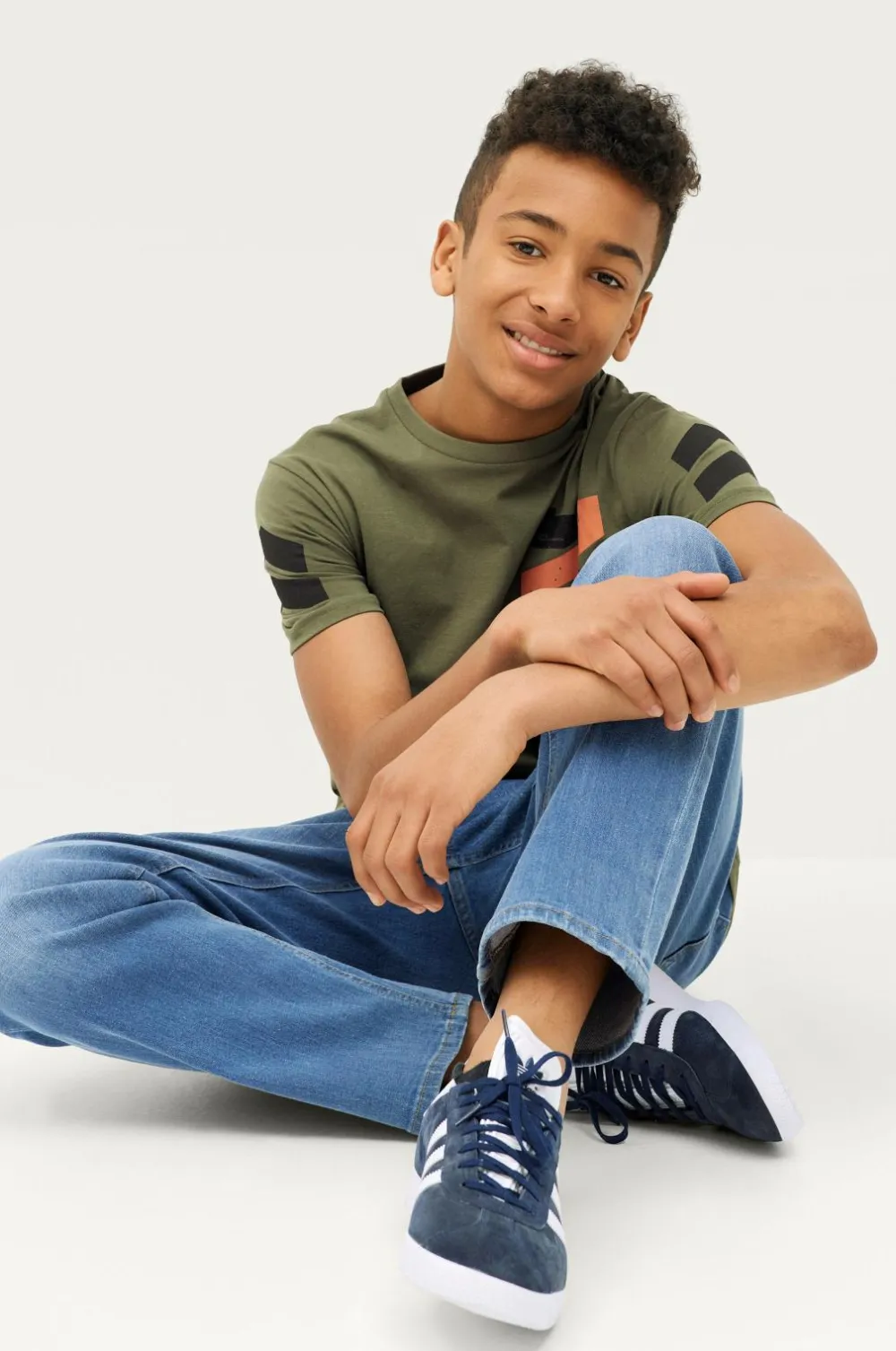 Ellos Collection Jeans Logan Blå denim Hot
