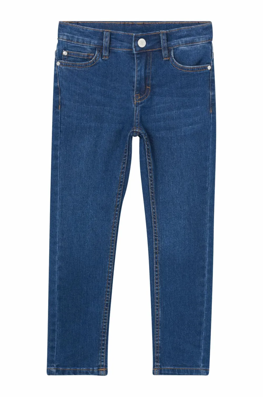 Ellos Collection Jeans Colton Slim Blå denim Outlet