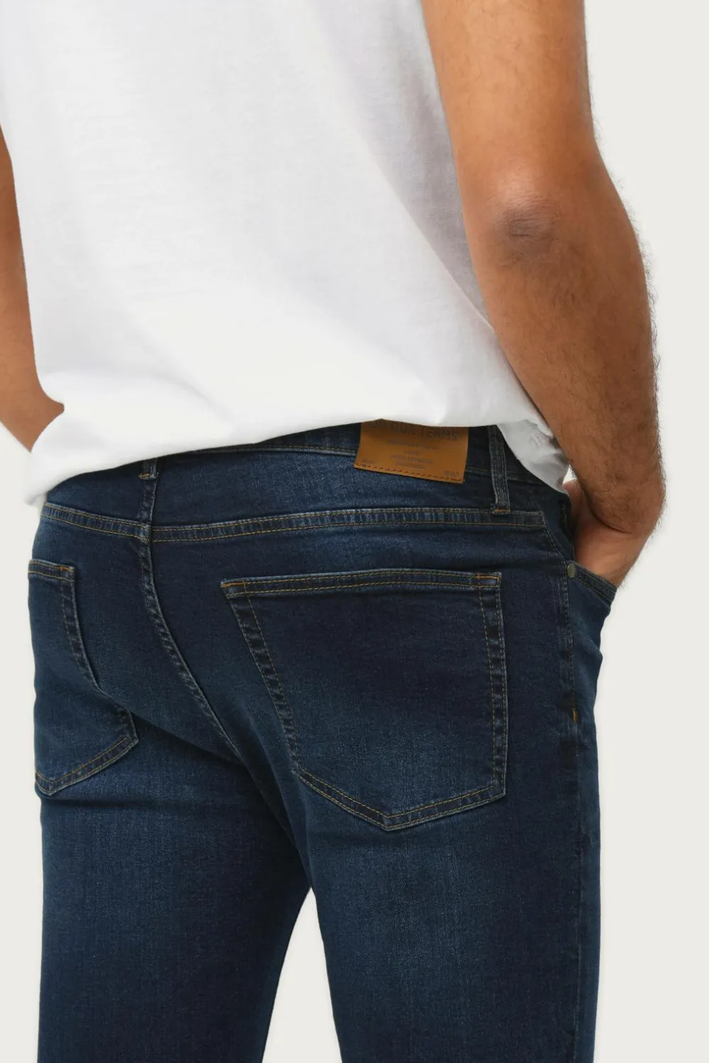 Ellos Jeans>Collection Jeans Nate Slim Fit Indigoblå