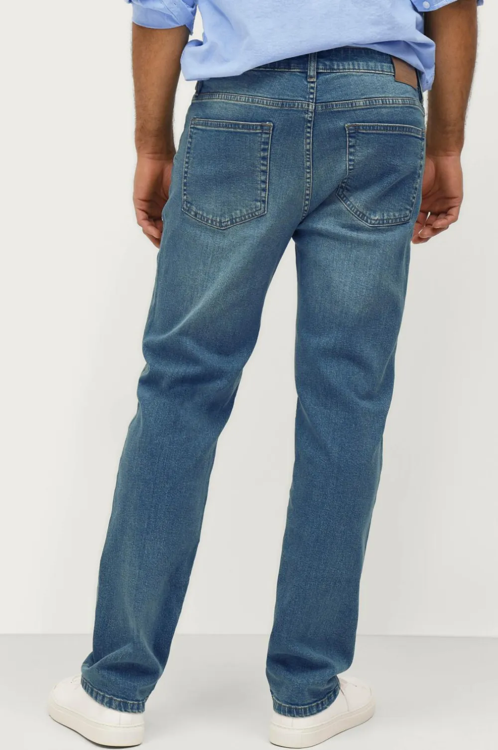 Ellos Collection Jeans Rowan Straight Fit Denimblå Best
