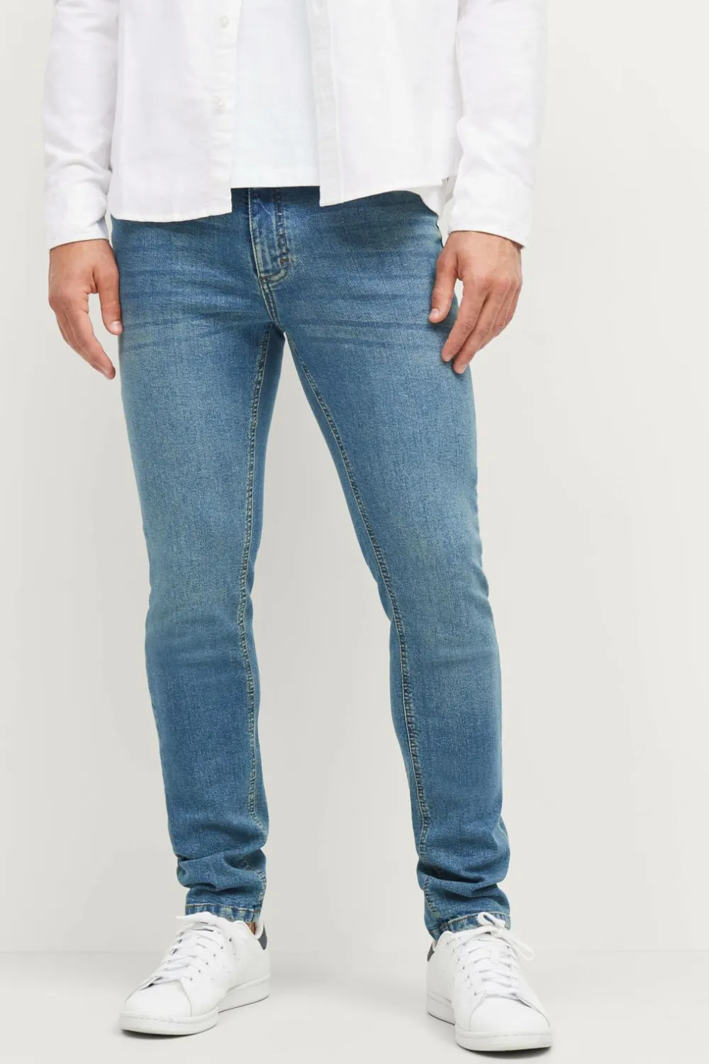 Ellos Jeans>Collection Jeans Nate Slim Fit Denimblå